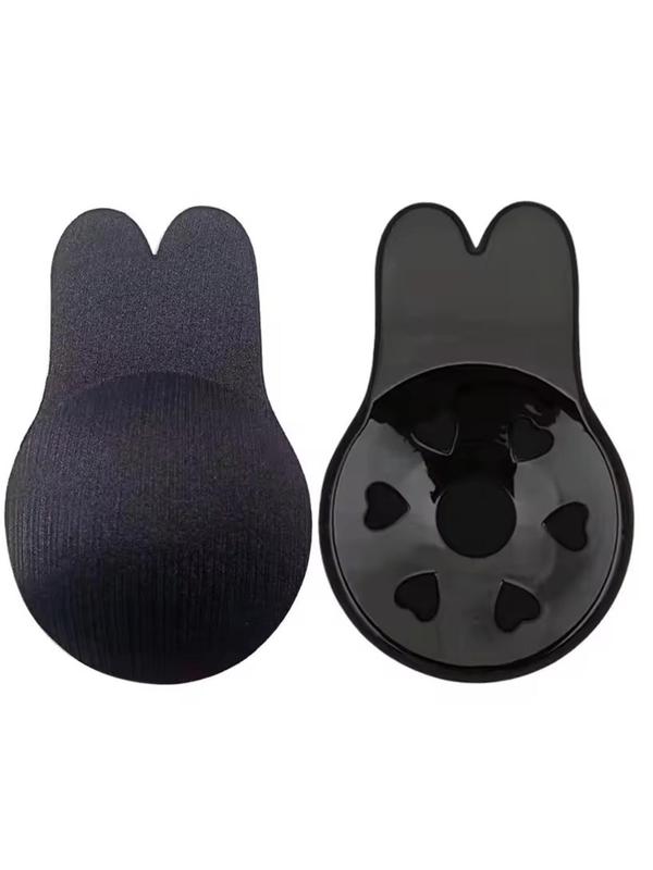 1 Pair Cute Rabbit Ear Shaped Self-adhesive Breast Lift Tape, Invisible Breathable Anti-sagging Nipple Cover, Women's Lingerie Accessories for Daily Wear