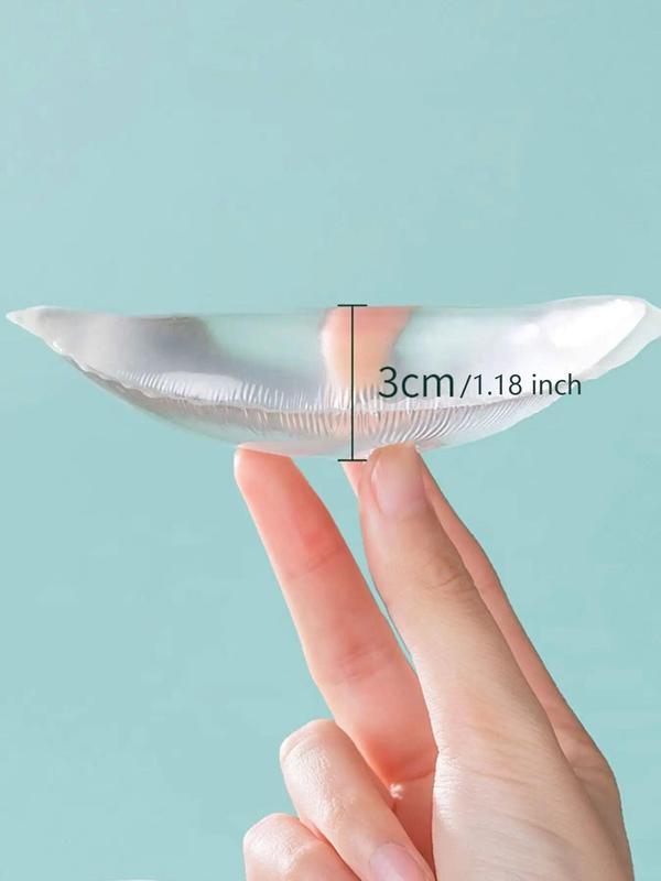 Transparent Silicone Bra Inserts, Invisible Thickened Push Up Chest Pads, Women's Lingerie Accessories