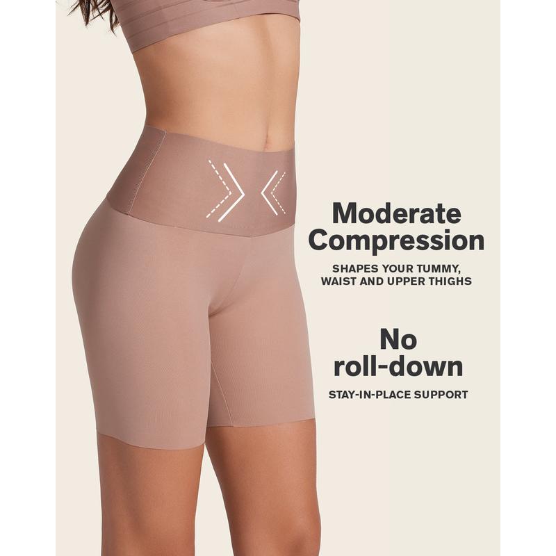 Stay-In-Place Seamless Slip Short