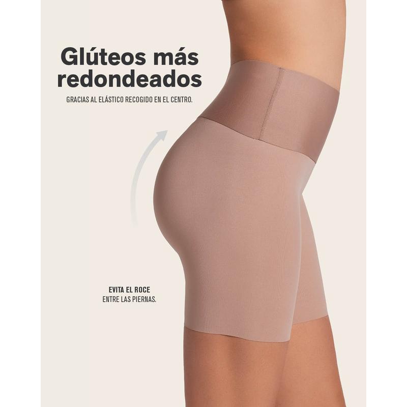 Stay-In-Place Seamless Slip Short