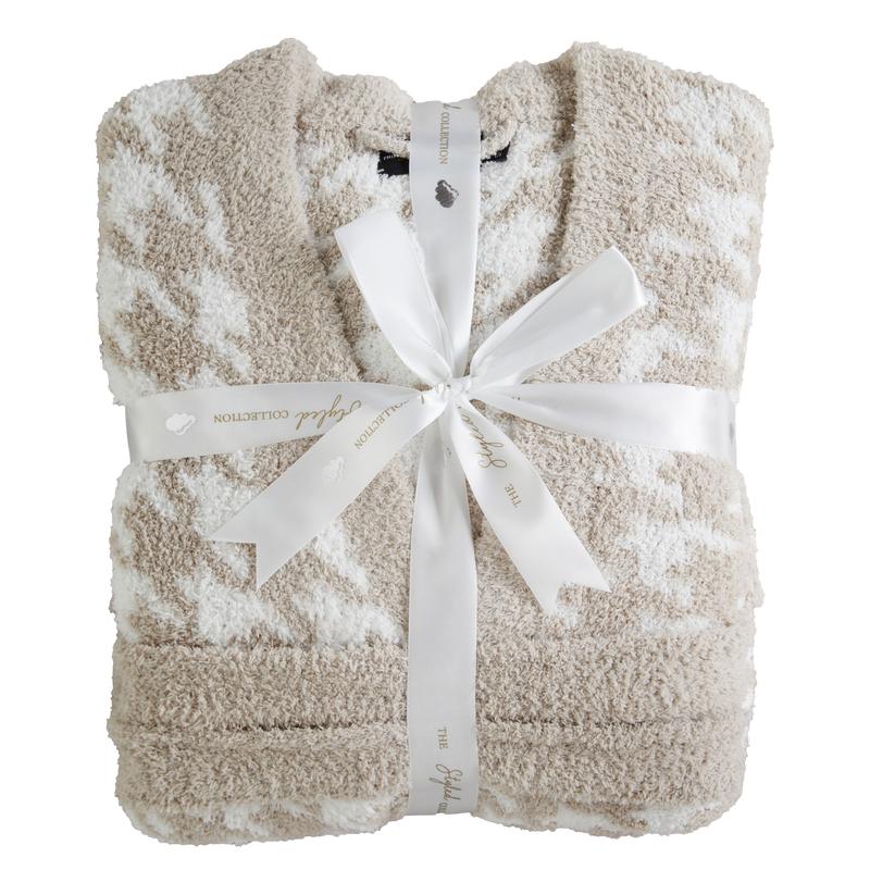 Houndstooth Buttery Robe