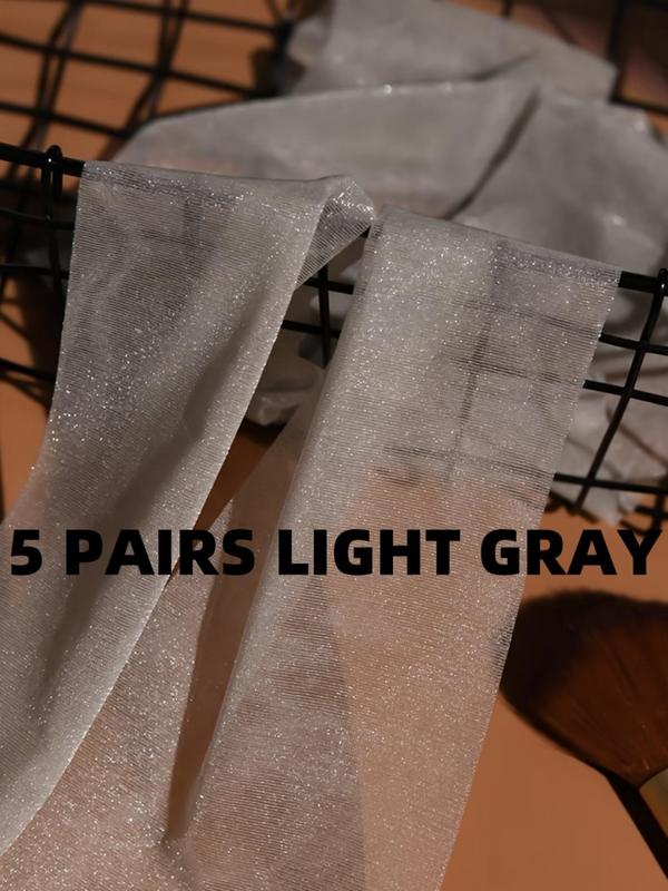 Women's Glitter Sheer Tights, Comfy Breathable Shiny Stockings for Daily Wear, Ladies Underwear for All Seasons