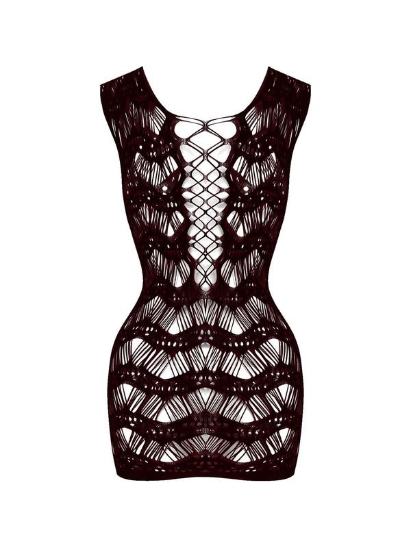 Women's Cut Out Sheer Sexy Lingeries, Comfy Breathable Solid Color Tank Nightdress for All Seasons, Fashion Women's Lingerie for Daily Wear