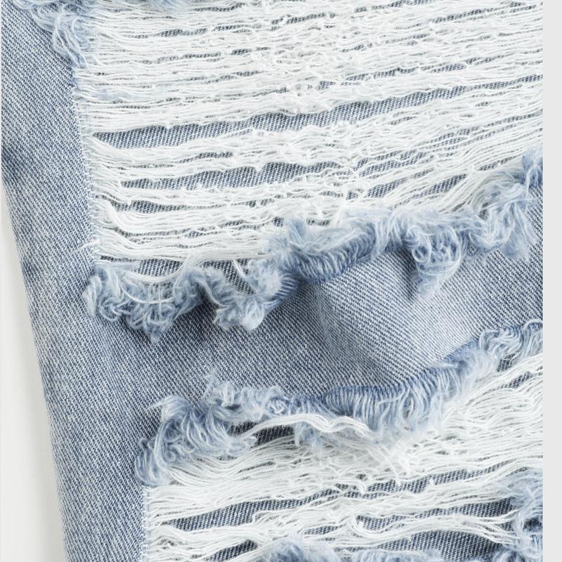 Cider [10 colors, Size 0-26] High Waist Ripped Straight Leg Jeans