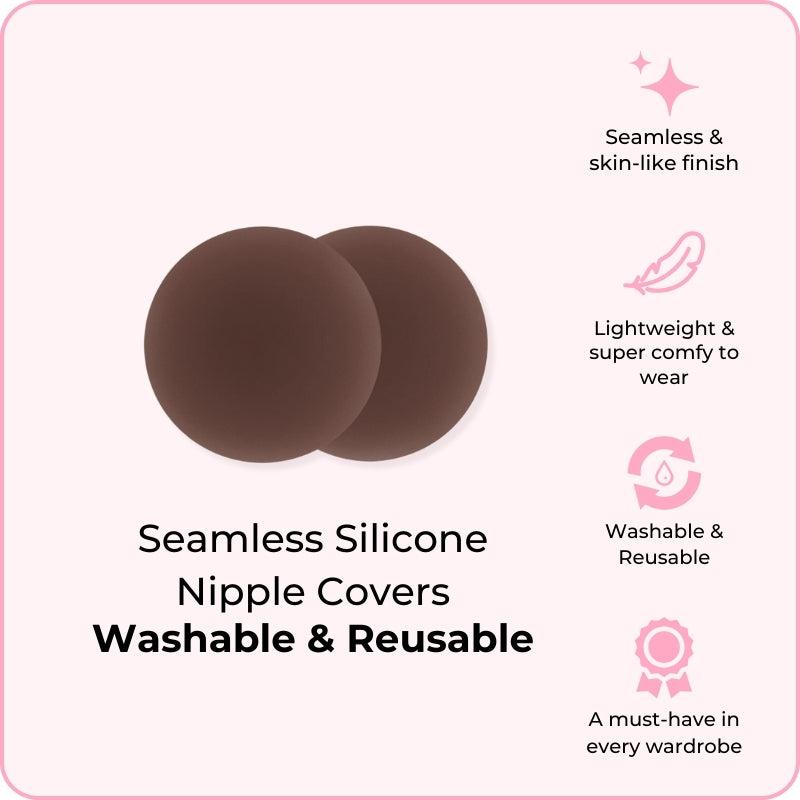 Reusable Magic Nipple Covers, Women's Essential Underwear