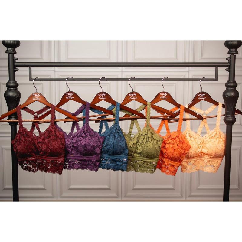 The Juliette Bralette Earthtone Collection *Final Sale*