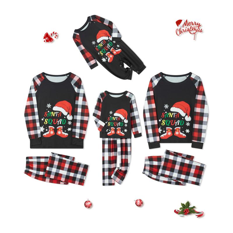 Christmas Family Matching Pajamas Sets Xmas Holidays Family Set Jammies Sleepwear