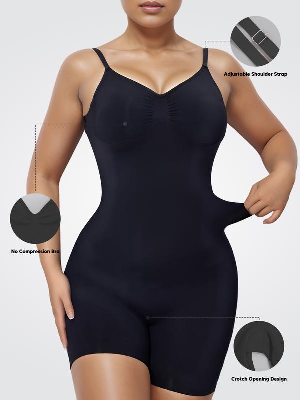 SuprenX Women's Backless Shapewear Tummy Tightener Seamless Shapewear Tights Backless Shapewear for Women Tummy Control Bodysuit Seamless Sculpting Body Shaper Womenswear Compression