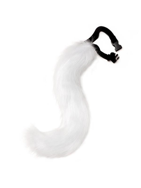 Women's Cute Faux Fox Tail Belt, Adjustable Fox Tail Design Belt For Cosplay, Costume Party Decoration, Fashionable Accessories For Party