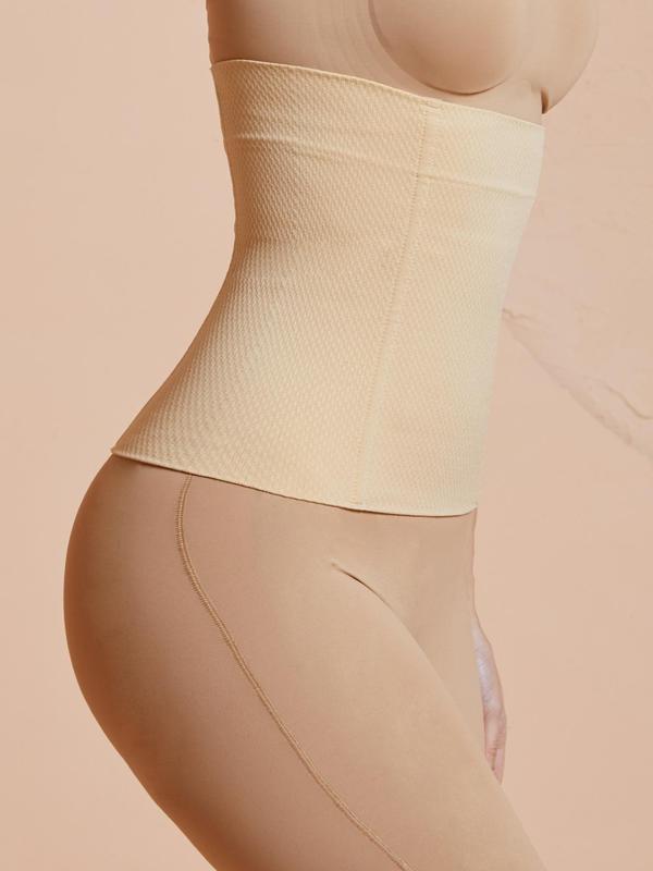 Women's Minimalist Plain Waist Trainer, Basic Casual High Waist Corset Body Shaper for Lady, Women's Shapewear for Tummy Control Postpartum Recovery Weight Loss, Womenswear