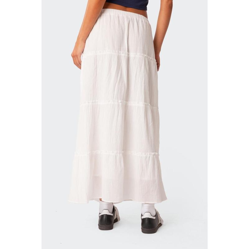 Charlotte Tiered Maxi Skirt