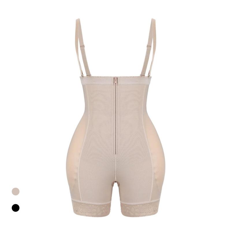 Firm Tummy Compression Bodysuit Shaper peach'd shapewear With Butt Lifter