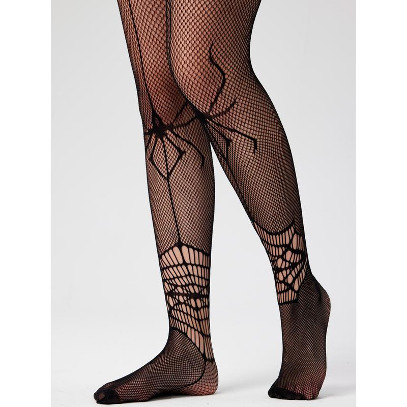 Cider [one-size] Spiderweb Pattern Fishnet Tights