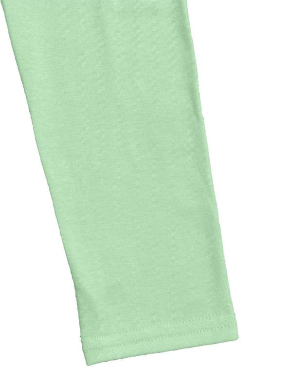 Women's Plain Hollow Out Flower Decor Regular Sleeve Tee, Elegant Long Sleeve Round Neck Top for Spring & Fall, Ladies Clothes for Daily Wear