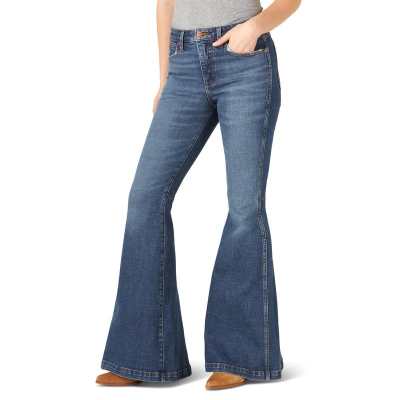 Women's Wrangler Retro High Rise Trumpet Flare Paige Jeans