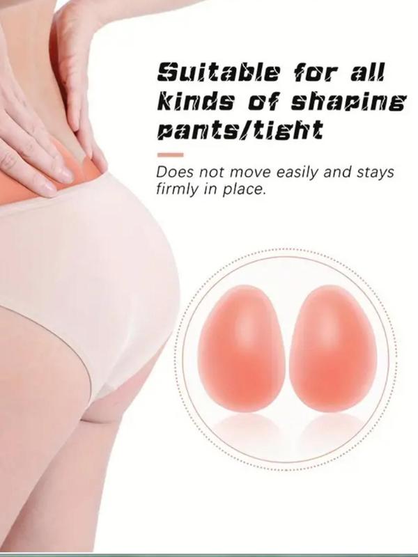 Women's Silicone Butt Pads, Push Up Fake Buttock Butt Lifter Enhancer Shaper Panties, Women's Underwear Accessories for Daily Wear