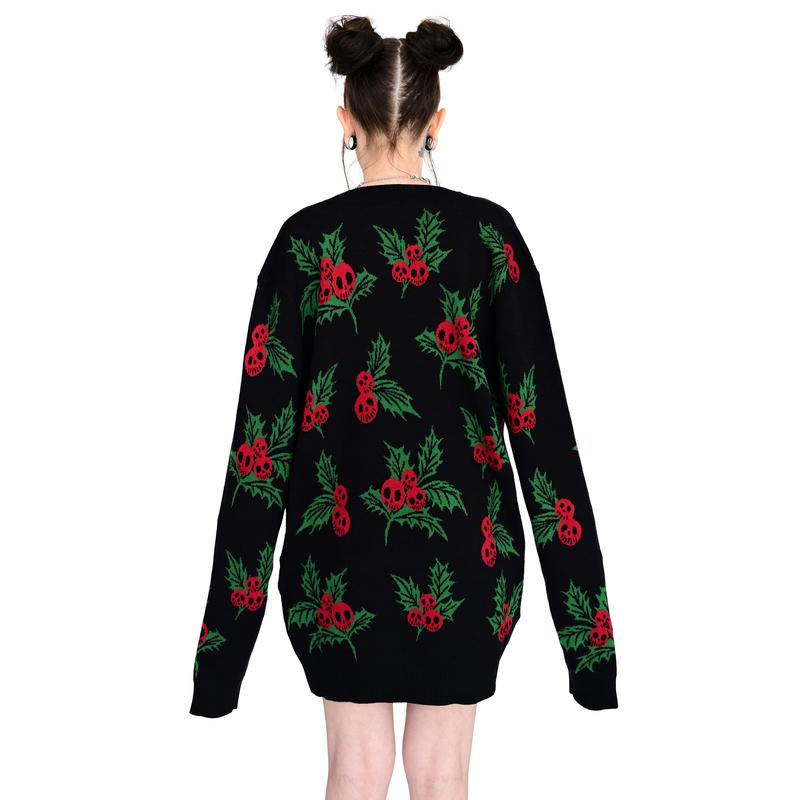 Haunted Holly Cardigan
