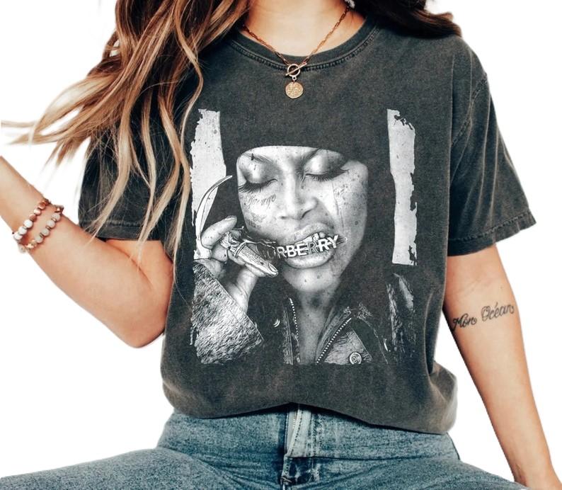 Vintage Erykah Badu Shirt, Erykah Badu Tour T-Shirt, Hip-Hop Retro Graphic Shirt, T-shirts For Men And Women, Trending Tee