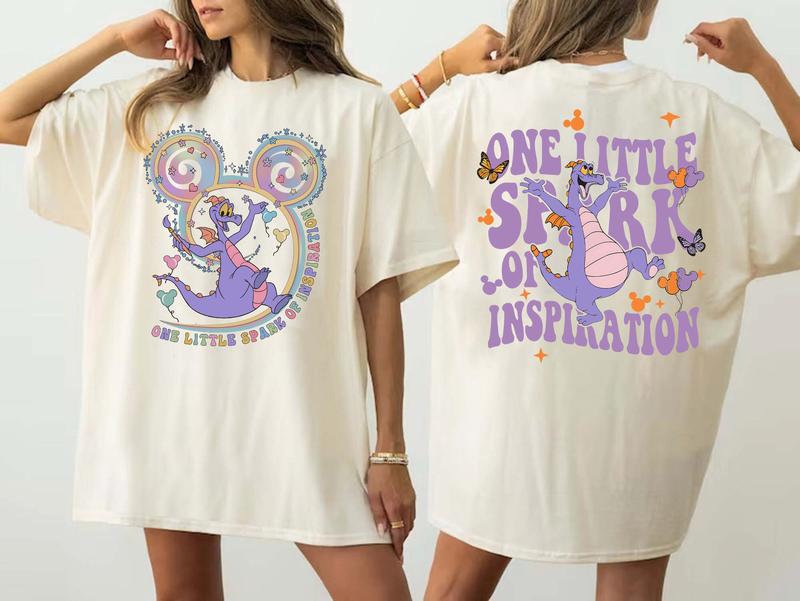 Epcot Figment Shirt, Figment One Little Spark Shirt, Magic Kingdom Shirts, Disneyworld Shirt, Family Matching Shirt