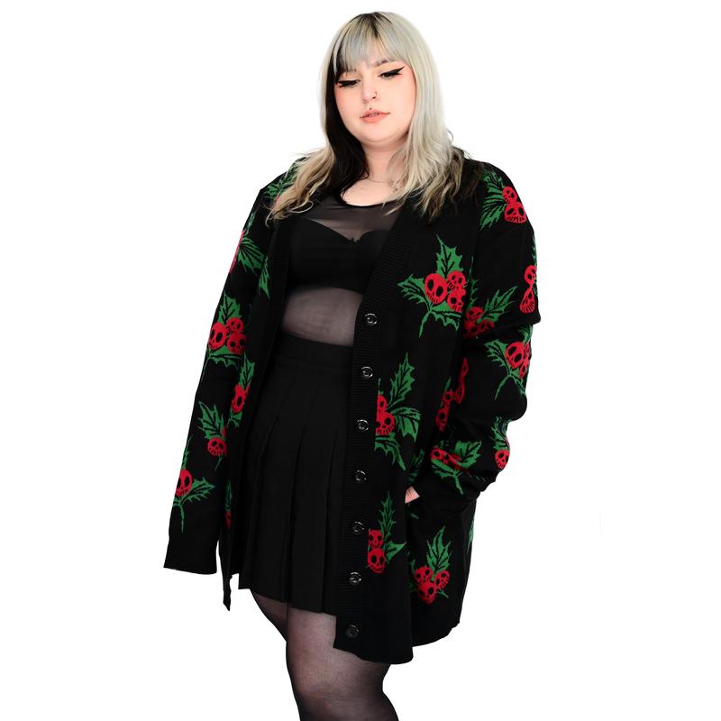 Haunted Holly Cardigan