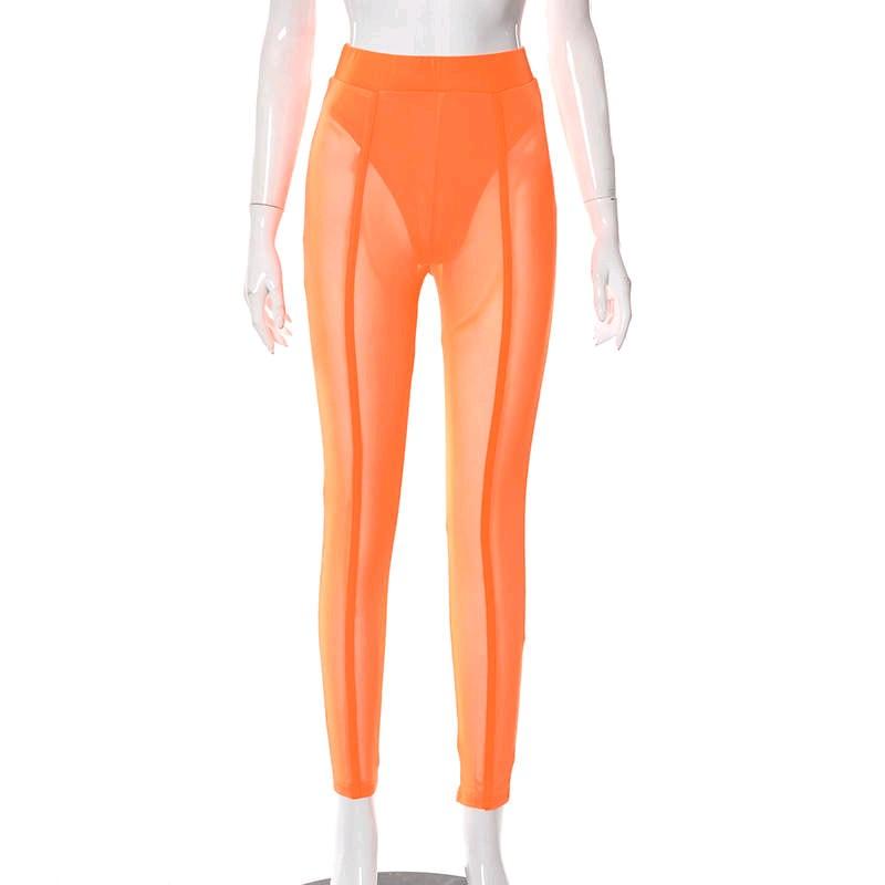 See through me Slim-fitting Polyester