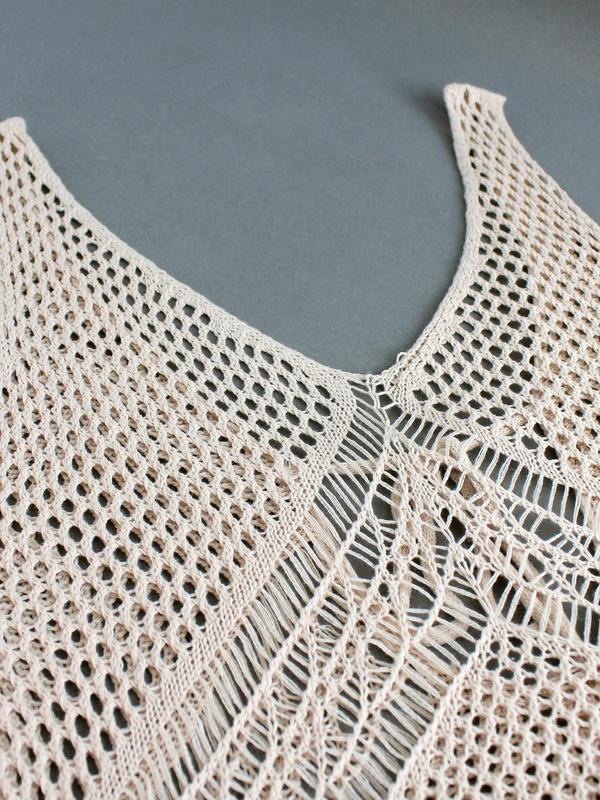 Women's Plain Hollow out Split Thigh Tie Back Sheer Tank Dress, Summer Clothes Women, Casual V Neck Sleeveless Cover up Dress for Summer, Ladies Clothes for Beach Holiday
