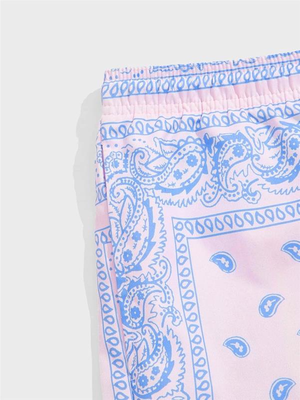 Elastic High Waisted Casual Summer Shorts