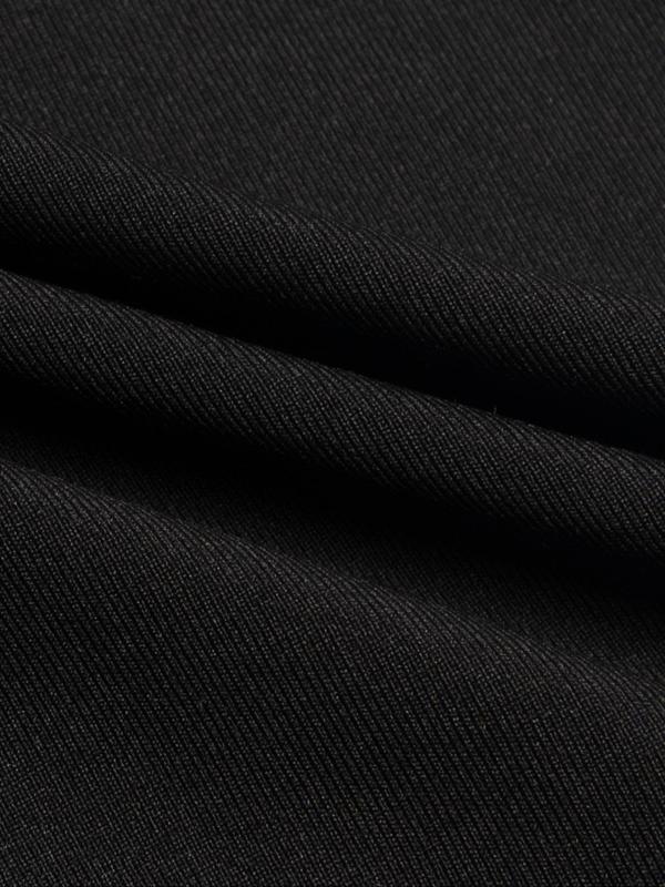 Women's Square Neck Flare Leg Jumpsuit, Basic Tight Sleeve Bell Bottom Jumpsuit, Ladies Clothes for Daily Wear
