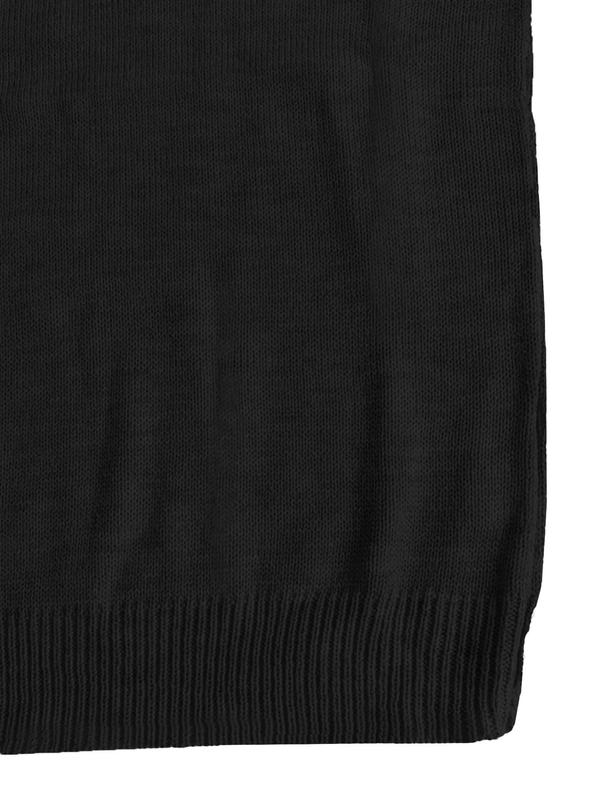 Women's Plain Drop Shoulder Sweater Pullover, Casual Long Sleeve Round Neck Jumper for Daily Outdoor Wear, Ladies Knitwear for All Seasons