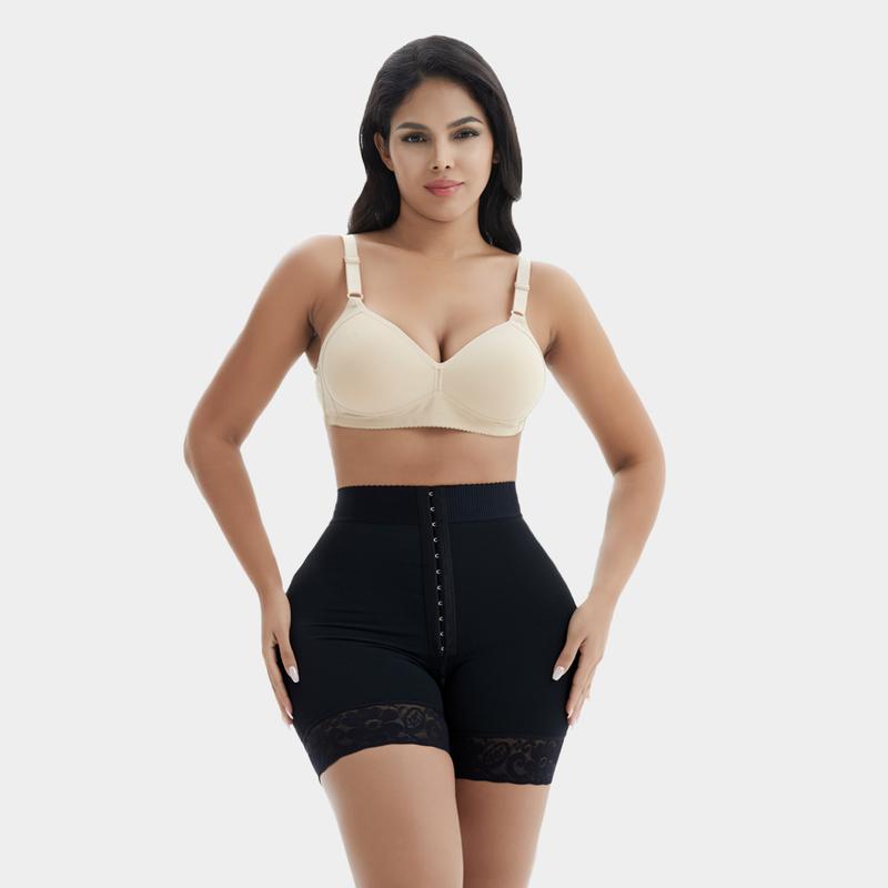 GQF  Mid Waist Body Sculpt Shorts 018-[comfort shaping sculpting fajas confidence-boosting belly-control bodysuit and shapewear] Womenswear Underwear Compression Lady