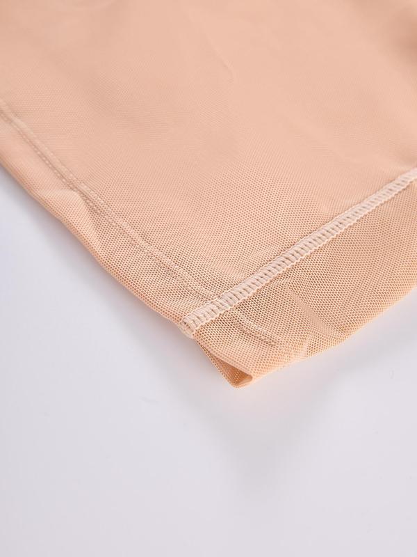 Women's Breathable Cut Out Butt Lifting Shapewear Shorts, Basic Butt Enhancer Shapewear Bottom, Women's Shapewear Clothing, Comfort Underwear for Lady