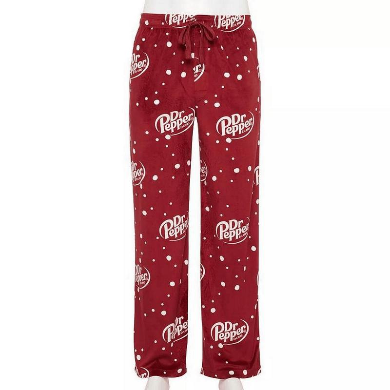 Dr. Pepper Pajama Pants, Dr Pepper PJs Pant - Comfort and Style - Loungewear, Soft Nightwear, Unisex PJs Pant
