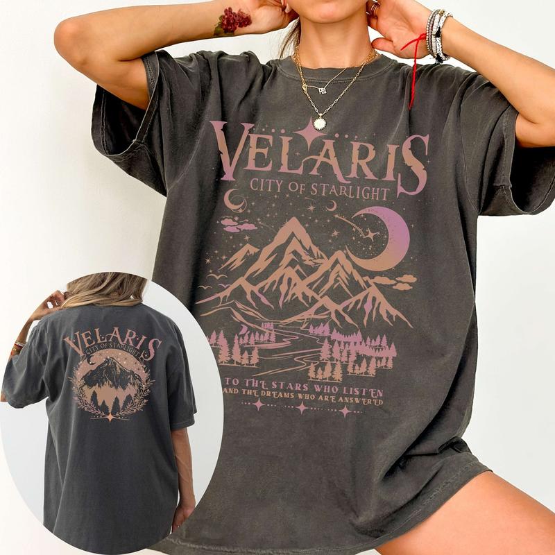 Velaris Shirt, ACOTAR Not Comfort Colors, City Of Starlight, Night Court T-Shirt, Rhysand Quotes, Sarah J Maas Apparel, Book Lover Gift