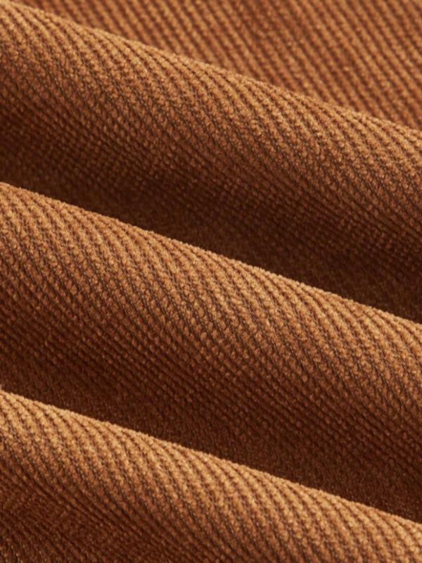  Solid Split Thigh Zipper Design A Line Skirt, Elegant Fashion Elastic Waist Skirt for Work Office Business, Women's Clothing for Spring & Fall