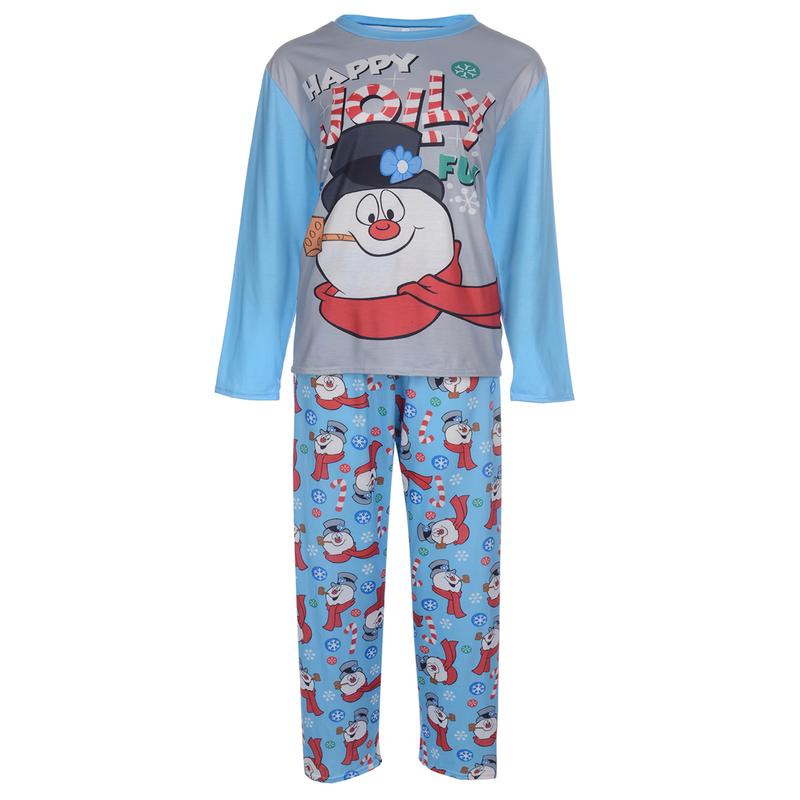 Family Matching Christmas Snowman Pajamas Set PJs Xmas Gift Sleepwear Nightwear Outfit Clothes