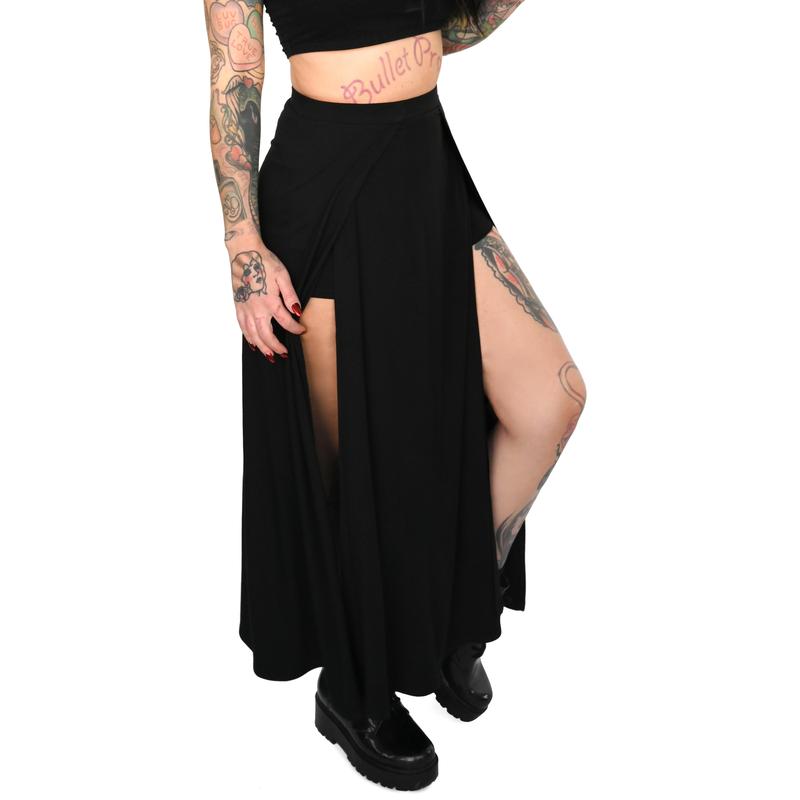 Darla Maxi Skirt With Built in Shorts