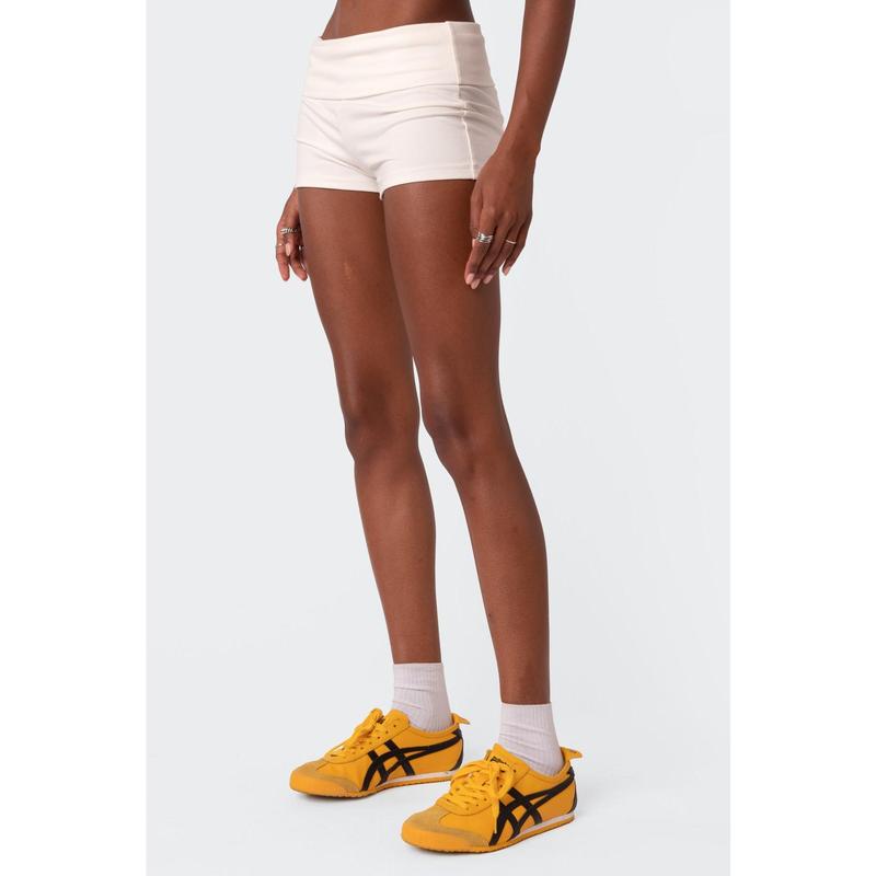 Foldover Shorts